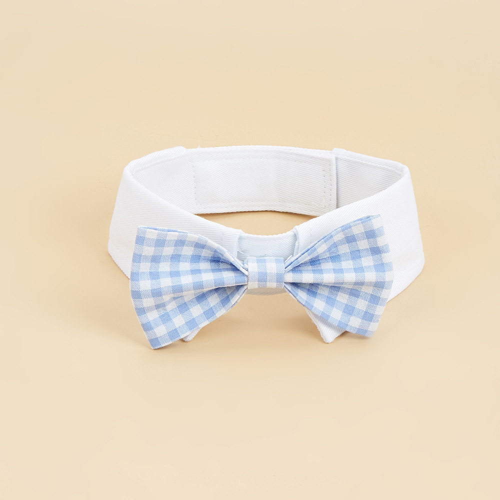 Tanpopo transfronterizo nuevo producto multicolor guapo mascota corbata velcro ajustable mascota accesorios arco