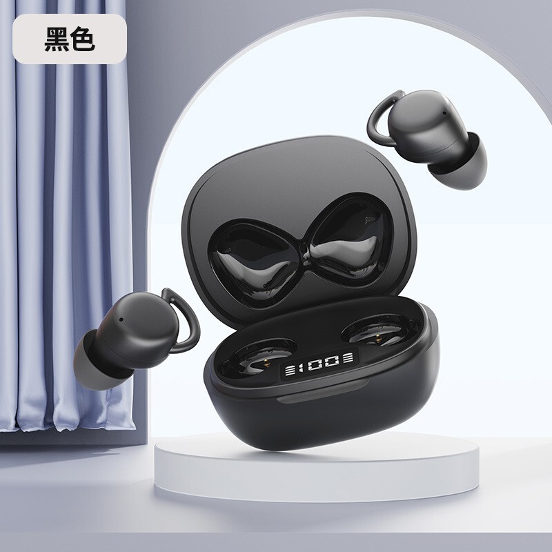 X55ステルス睡眠イヤホン骨伝導ミニ超小型ノイズ低減デジタル長航続マカロンbluetoothイヤホン|undefined