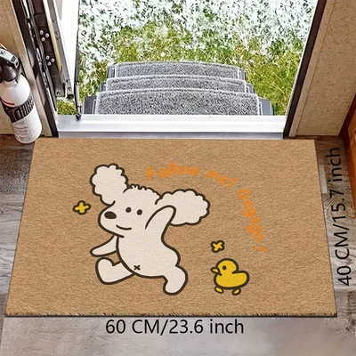 Avtomobil döşəmə paspasları Mats for Entryways and Outdoor Areas - zx-cartoon-style-c-13-4060silk-circle