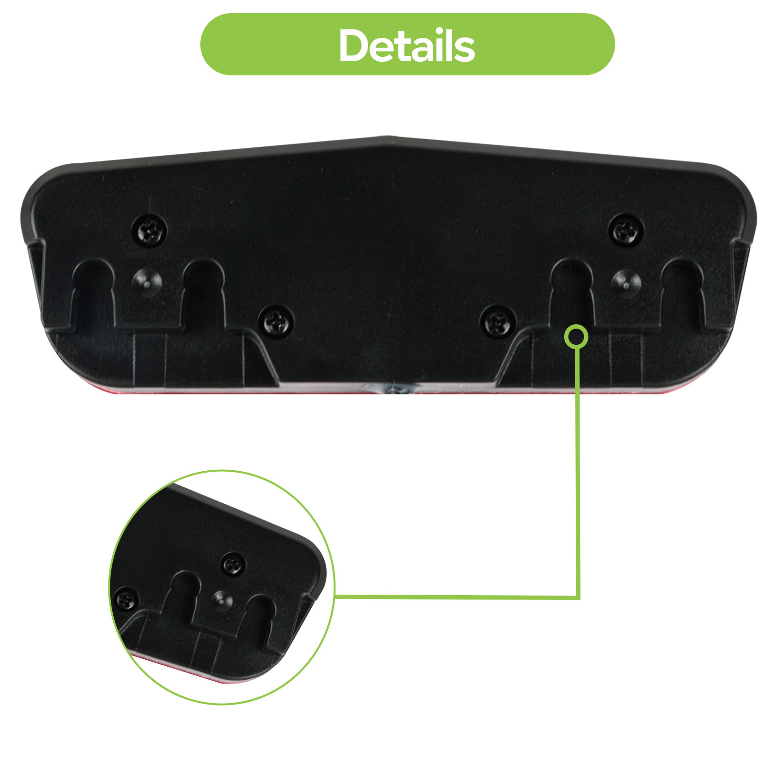 Bafang Can Protocol Mid-Drive Motor 36/48V Tail Light for Night Cycling Bicycle Modification Electric Bike Accessories
