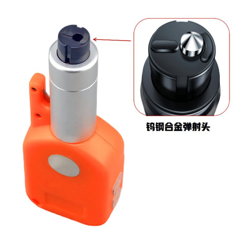 Rompiendo ventanas de automóviles, presione el martillo salvavidas eyector, luz de advertencia de luz roja y azul del automóvil, luz de herramienta de reparación de alarma de emergencia