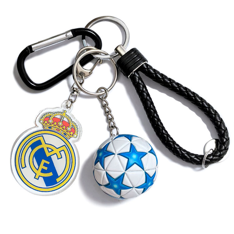 Ac Milan, Chelsea, Manchester City, Real Madrid, Inter Milan, Tottenham Fan Souvenirs, Football Small Gifts, Keychain Pendants