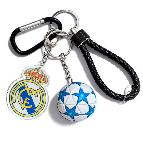 Ac Milan, Chelsea, Manchester City, Real Madrid, Inter Milan, Tottenham Fan Souvenirs, Football Small Gifts, Keychain Pendants