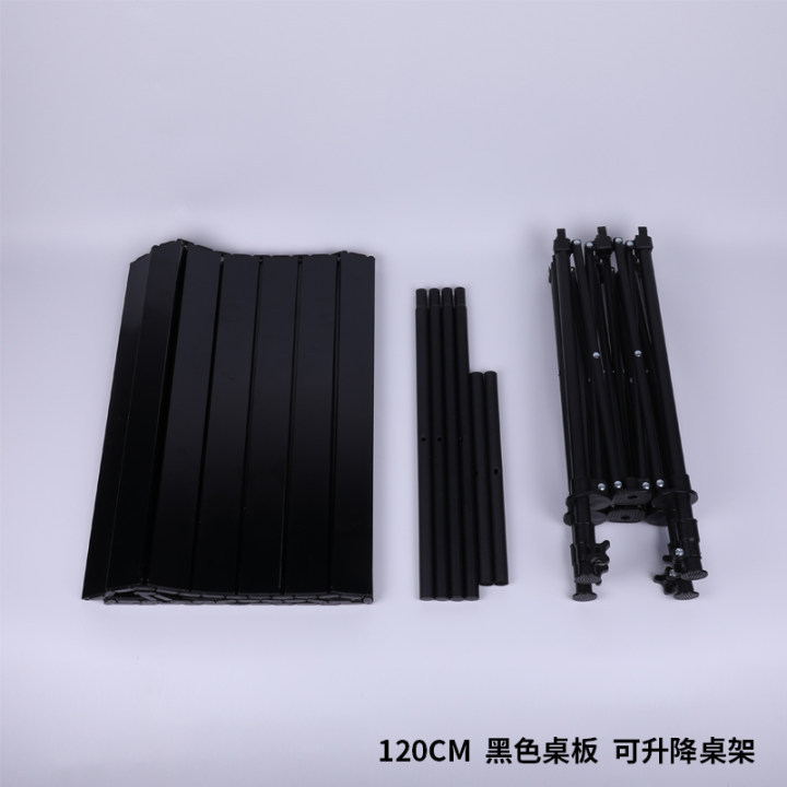120cm 테이블 보드 (검정) 를 들어 올릴 수 있습니다