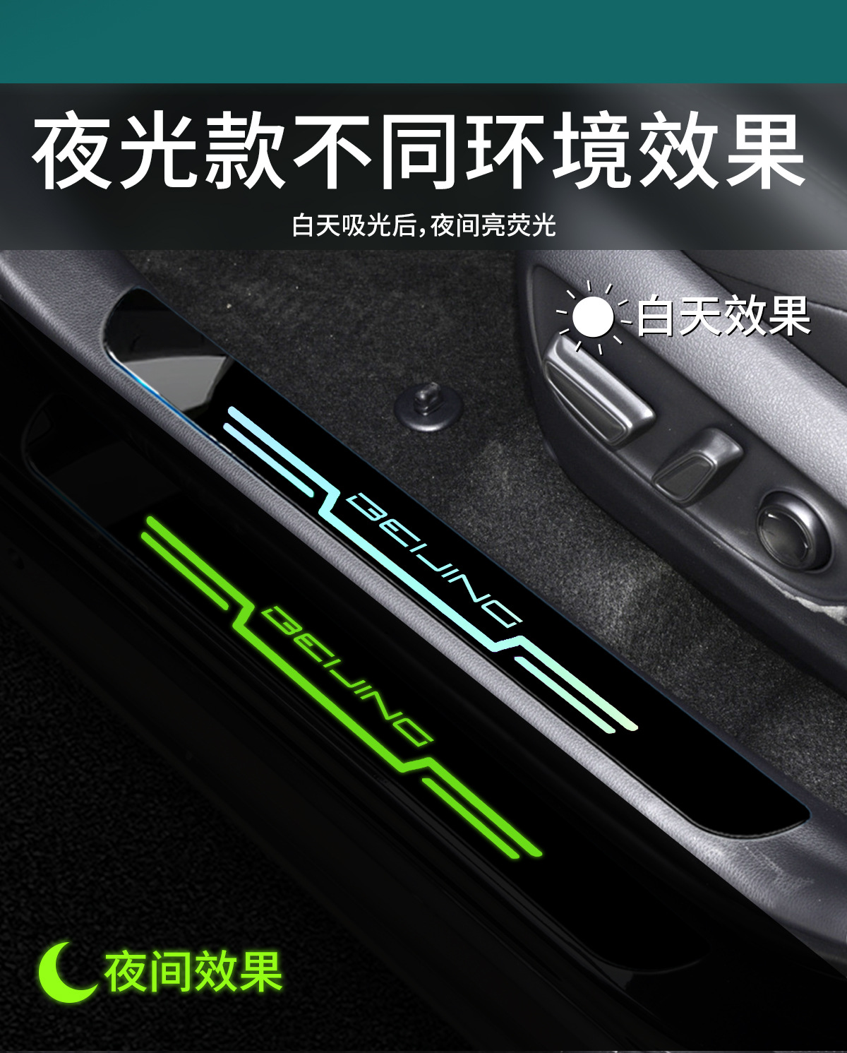 Beijing Auto eu5plus Zhida x3 New x7 Rubik's Cube Special Anti-stepping Sticking Welcome Pedal Threshold Bar
