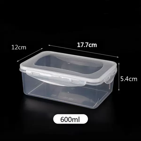 Increasing, rectangular, 600 ml