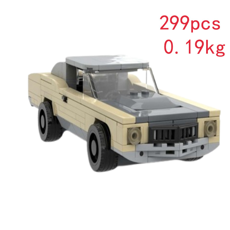 Building Block Toy Car Educational Assembly Kit For Children_voghion.com