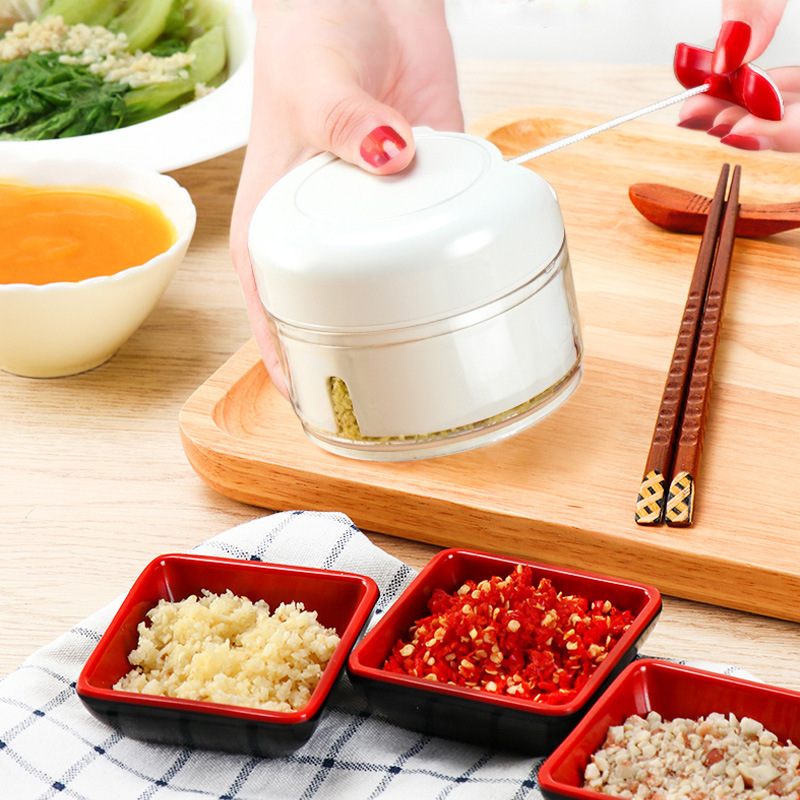 无线电动蒜泥器蘸料小型家用厨房电动蒜末粉碎机捣蒜辣椒|undefined