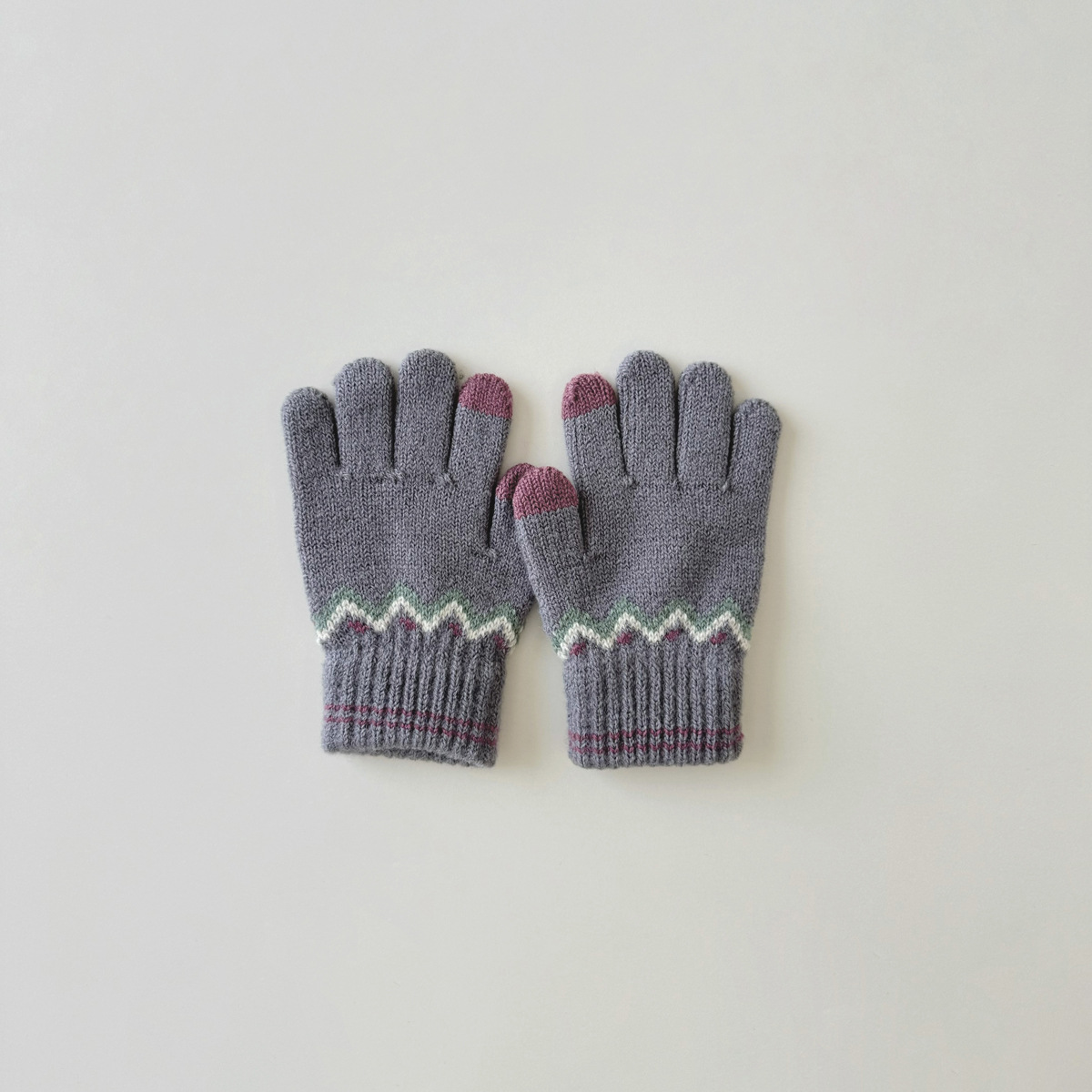 Kinder Strickhandschuhe Für Herbst Und Winter Im Vintage Design_voghion.com