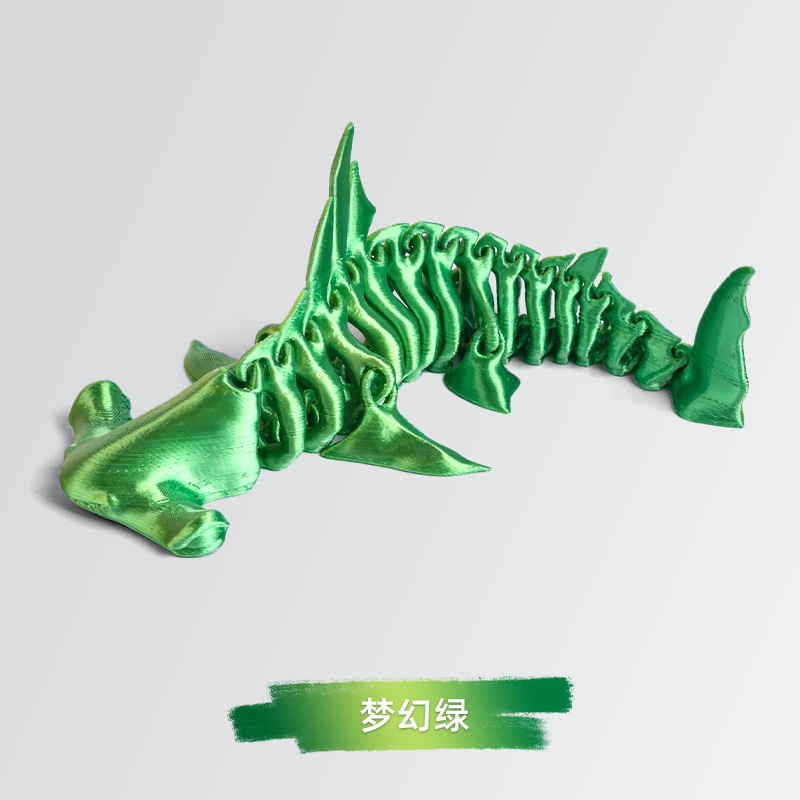 3dプリントハンマーザメが国境を越えて人気工芸品を飾ってプレゼントします。|undefined