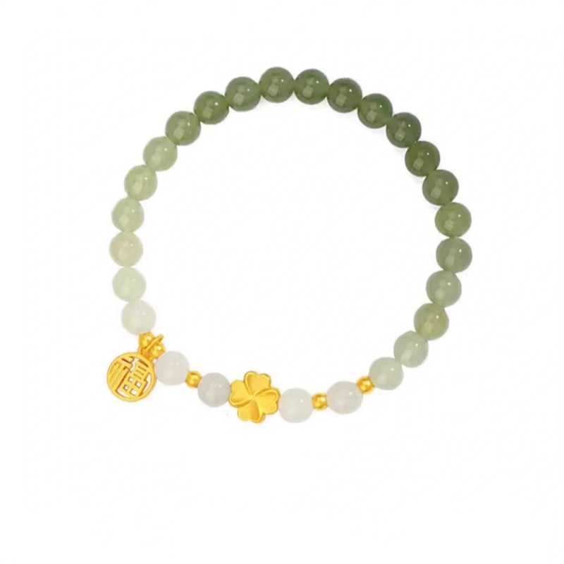 네잎 클로버(라이트 버전) + 중공 축복 + 허티안 옥