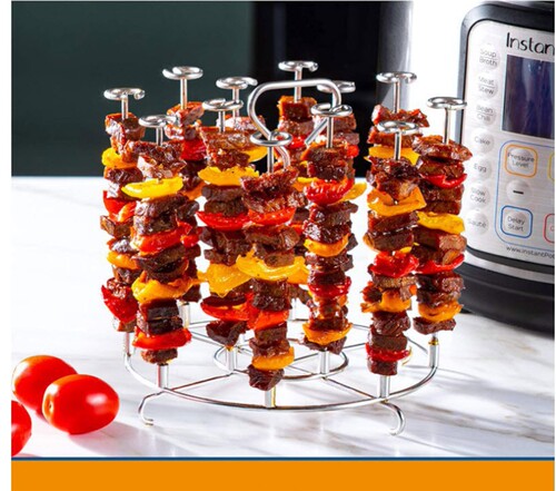 Air fryer accessories grill cross-border Amazon grill grill Ninja Foodi electric pressure cooker accessories