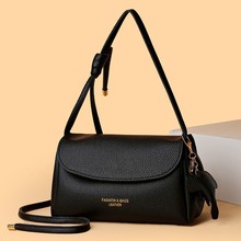 韩版ins 高级感软皮包包女2025新款流行爆款单肩包时尚简约斜挎包