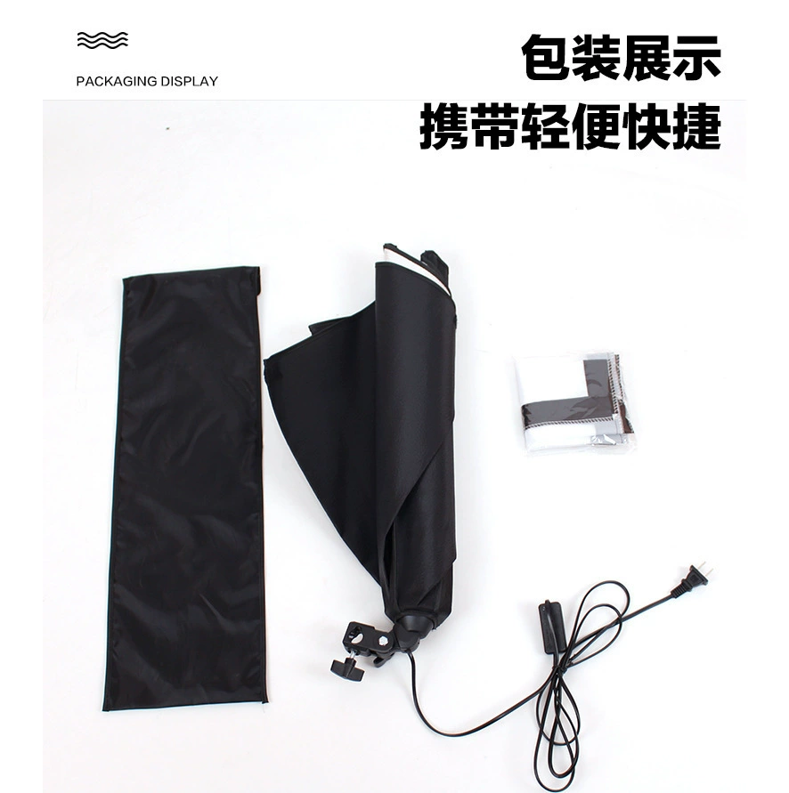 Photography fill light dimming remote control photo live broadcast fill light special light LED bulb mushroom light soft light box