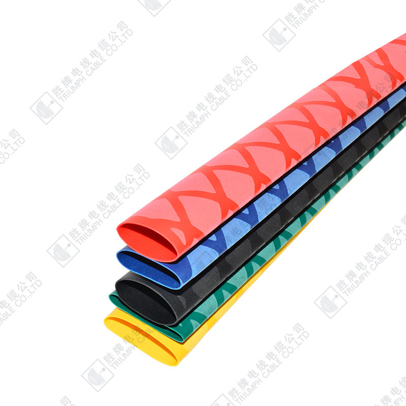 广东垂钓鱼竿钓套直径28mm热缩防滑花纹管 防电把手套现货包邮