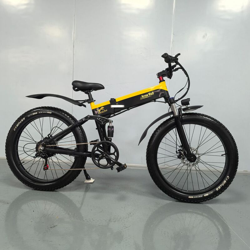 26inch Folding Electric Bicycle Folding Snow Electric Bike 26inch Snow Electric Power-Assisted Bicycle Wholesale
