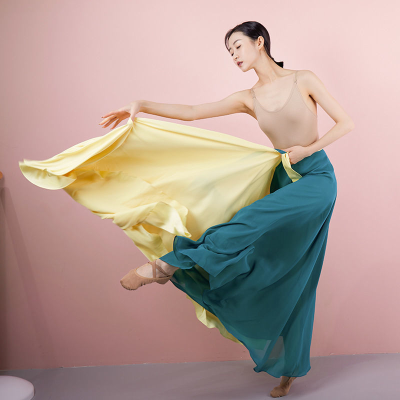 Chinese Xia Hui Wanjiang same style one-piece lace-up skirt 720 degrees dancing dress classical dance Chinese Xia Hui Wanjiang same style one-piece lace-up skirt 720 degrees dancing dress classical dance
