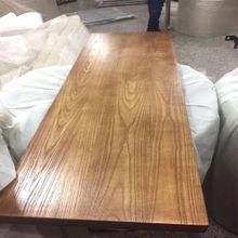 大板桌老榆木板材飄窗吧台面板板原木餐桌辦公桌面2米長訂作