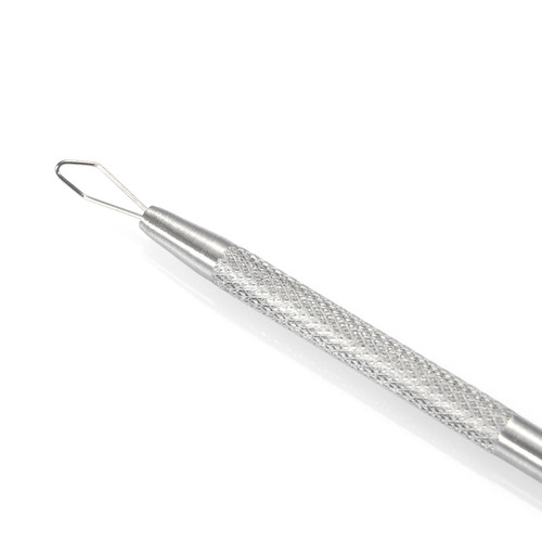 Yangjiang supply stainless steel acne needle blackhead needle steel ring squeeze double-ended acne needle beauty tool
