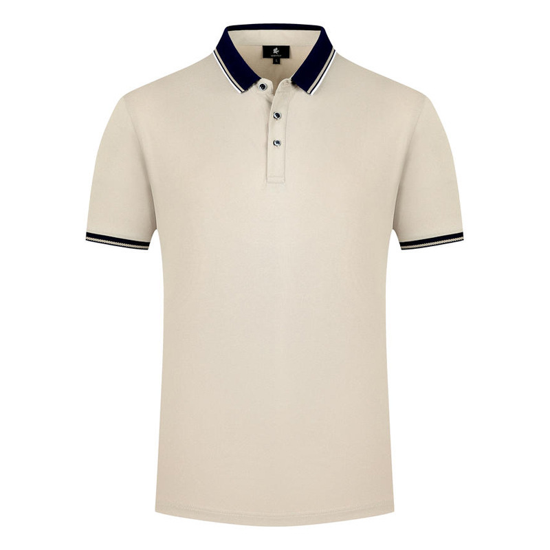 40 camisas de trabajo de manga corta con cuello, de alta gama, para empresas, polos bordados, uniformes de trabajo en grupo, camisetas personalizadas para el verano