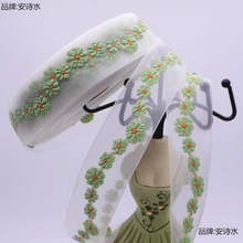 丝麻手工娃材料透明透明装明装麻绳明麻布丝带带材鱼丝装饰编织带