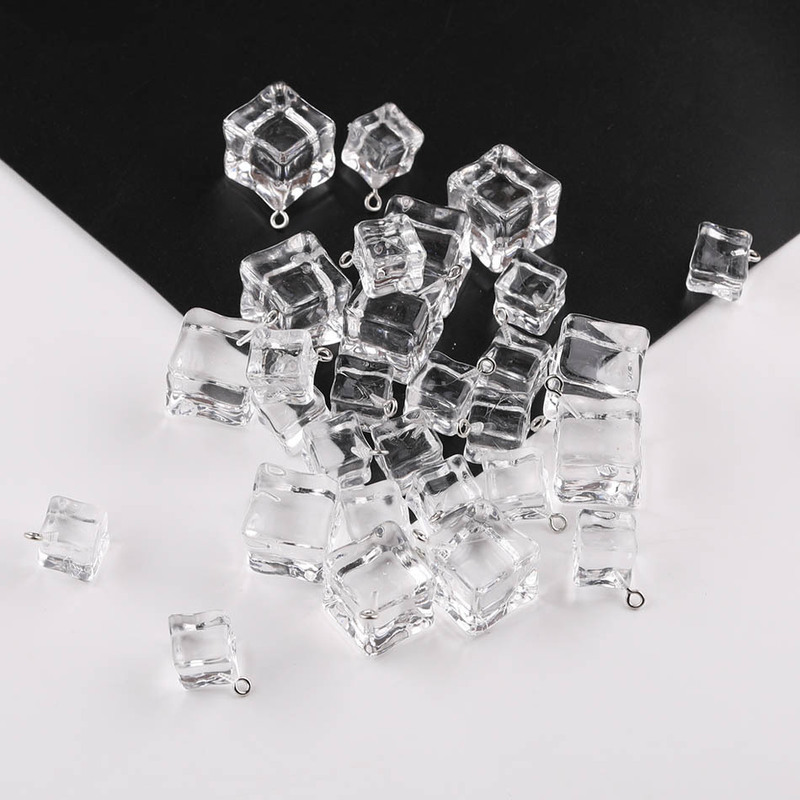 Simulated Ice Transparent Square Ice Cube Pendant Acrylic DIY Handmade Homemade Shooting Props Ornaments Small Accessories Simulated Ice Transparent Square Ice Cube Pendant Acrylic DIY Handmade Homemade Shooting Props Ornaments Small Accessories