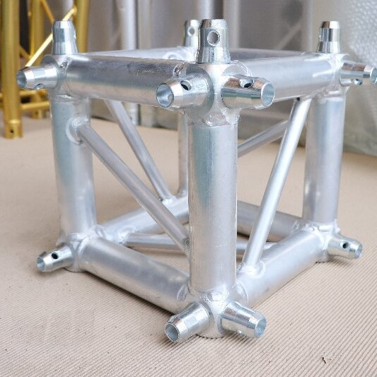 定做铝合金桁架转角接头太空架万向连接epetruss架六面体