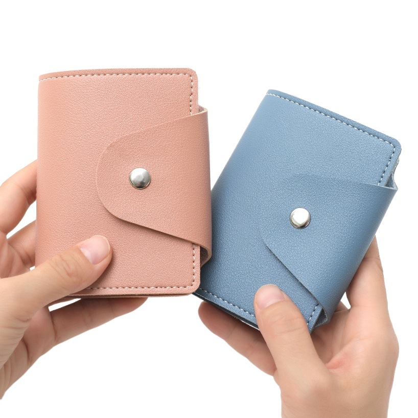 Anti-theft Brush Anti-magnetic Card Bag Men's and Women's Large Capacity Multi-card ID Bag Card Bag Wholesale Cross-border Driver's License Bag