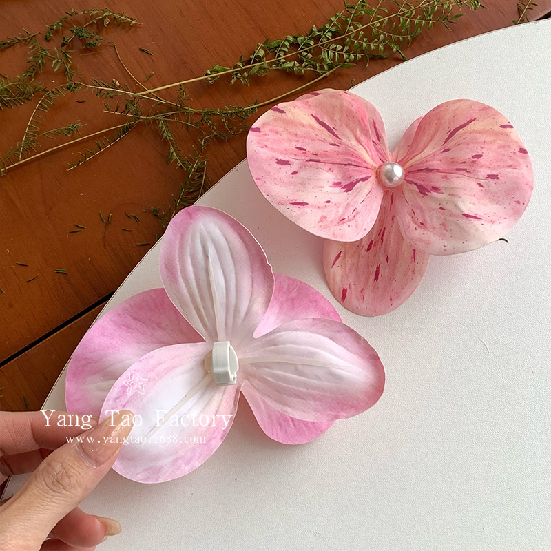 Botones de flores tailandesas de vacaciones en el mar botones de flores atmósfera nicho fotos sandalias accesorios botones de zapatos