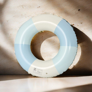 Swimming ring for adults and children thickened swimming ring for adults and children armpit ring inflatable float ring striped vintage life buoy