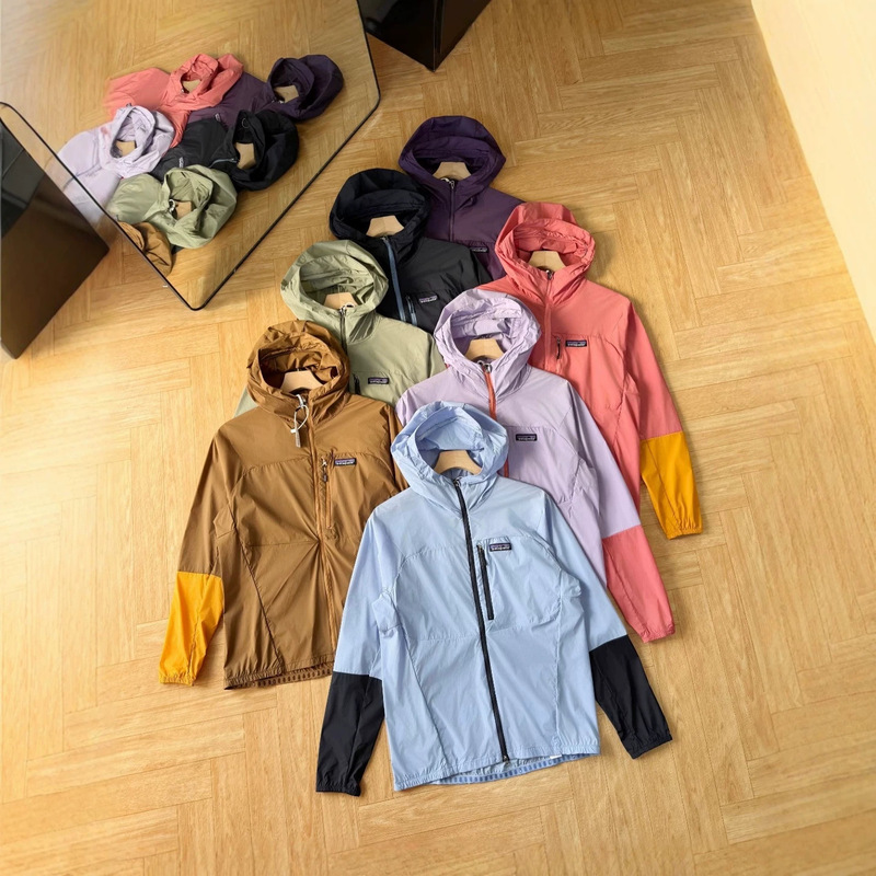 26Fw Seven-Color Pata Summer Lightweight Sports Windproof Outdoor Hooded Jacket Couple Style