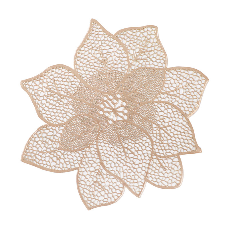 Elementos de primavera patrón de flores de PVC estampado