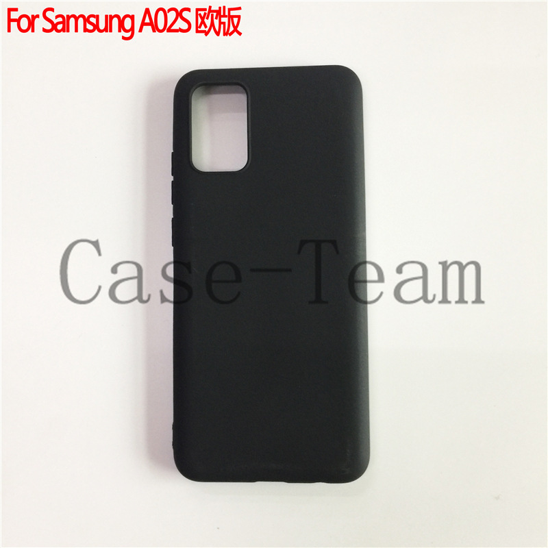 SuitAble for SAmsung GAlAxy A02s EuropeAn Version Protective Cover Mobile Phone CAse Pudding Frosted MAteriAl TPU