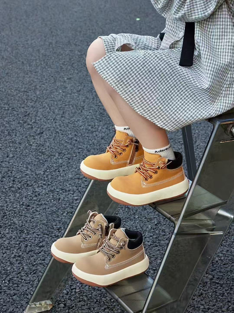 Kinderschuhe Im Martin Look Jungen Und Mädchen Weiche Sohle_voghion.com