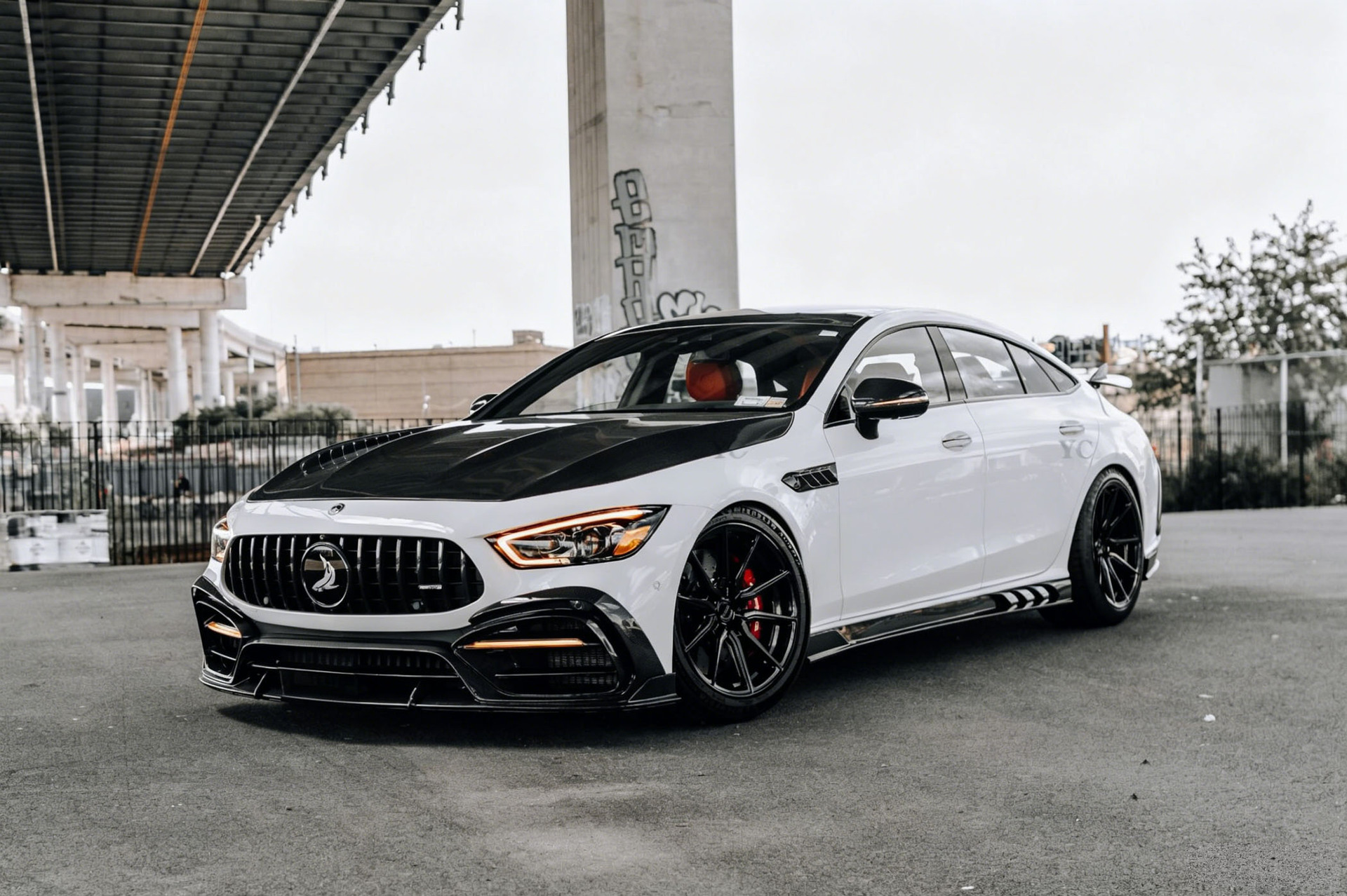 Tc Style Modified Body Kit for Mercedes Amg Gt50 Gt53 Gt63S Upgraded Shark Kit Dry Carbon