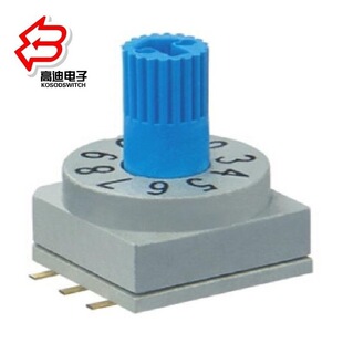 Supply of Waterproof 10-Speed Coding Switch, High-Quality Waterproof Rotary 10-Speed Switch, 10-Position Patch Dial Switch