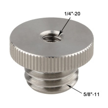 1/4转5/8转接螺丝 激光水平仪三脚架转换头 红外线铝合金配件