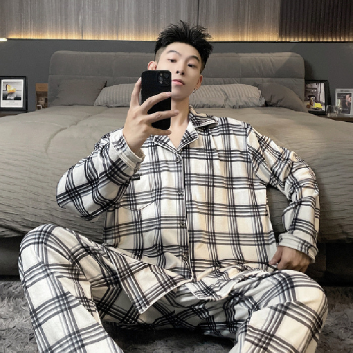 98141-7 플러스 사이즈 아일랜드 벨벳 파자마