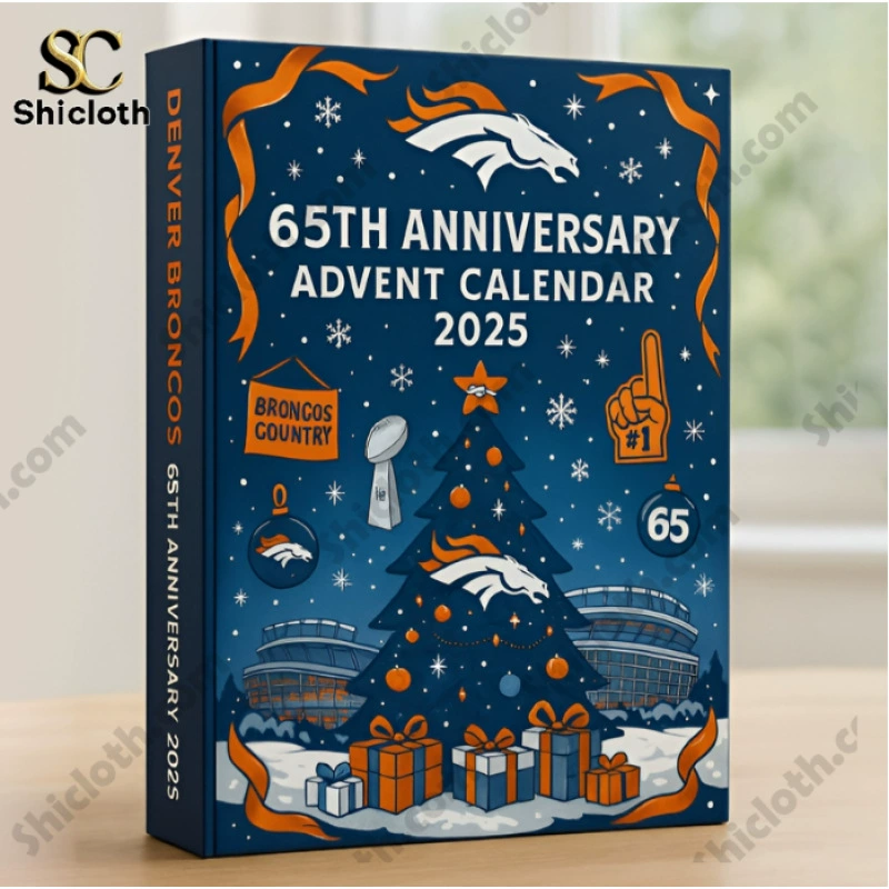 Кросс-бордер новый товар рождественская елочная игрушка ZW Denver Broncos NFL 65-летие Advent фестиваль акриловый слепой бокс