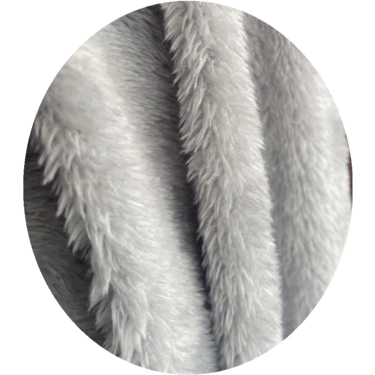 Terciopelo Ártico teñido de corbata llano tela de terciopelo Ártico Almohada a Prueba de viento edredón juguete pijamas de tela de felpa tela de otoño e invierno