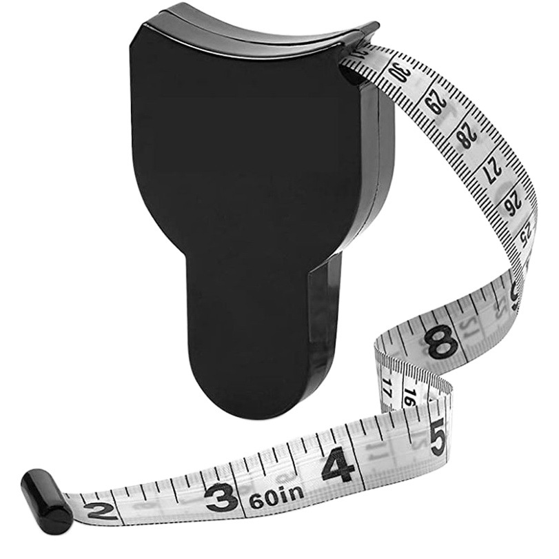 Antorcha de pelo recto de fábrica mango circunferencia de la cintura regla cm pulgada IMC cinta de cuero regla tres circunferencia regla logotipo imprimible