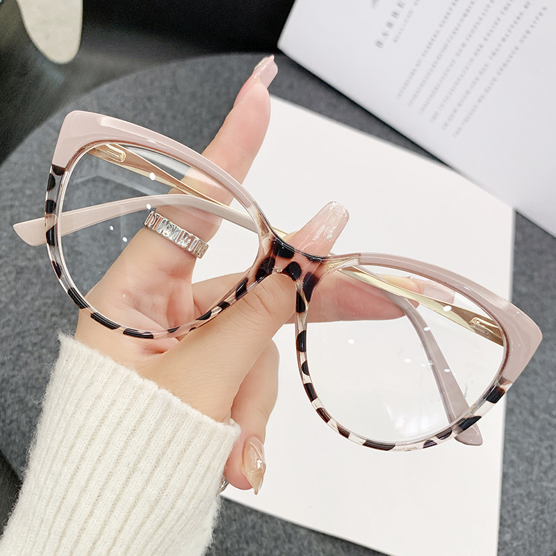 2025 Anti-Blue Light Metal Retro Myopia Frame Glasses Cross-Border Fashion Tr90 Slingshot Flat Glasses Frame 2025 Anti-Blue Light Metal Retro Myopia Frame Glasses Cross-Border Fashion Tr90 Slingshot Flat Glasses Frame