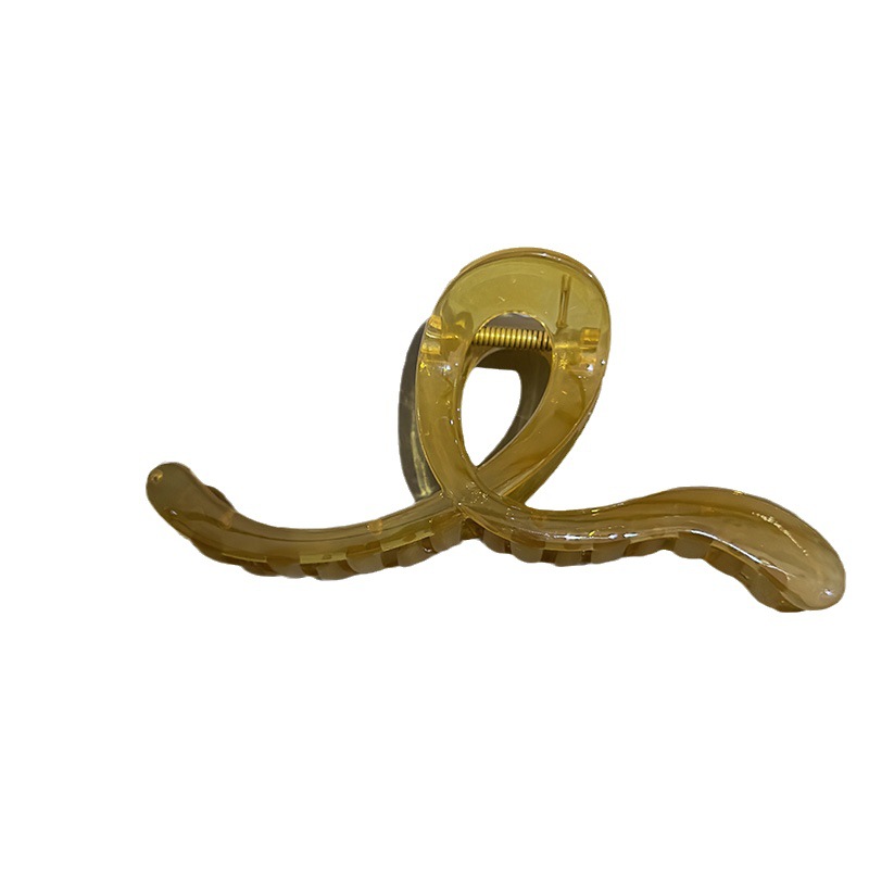 Franču haizivs klips Dienvidkorejas želejas krāsas roktura klipsis vienkāršs, universāls Ikdienas liela izmēra ārējais apģērbs sejas mazgāšanas muguras galvas klips_voghion.com