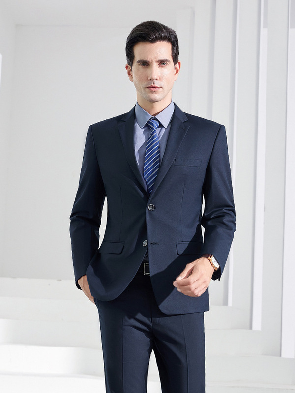 Formal Suit Jacket Men's 2023 Spring and Autumn New Slim-fit Fashion Suit suit Interview Wear Civil Servant Workwear