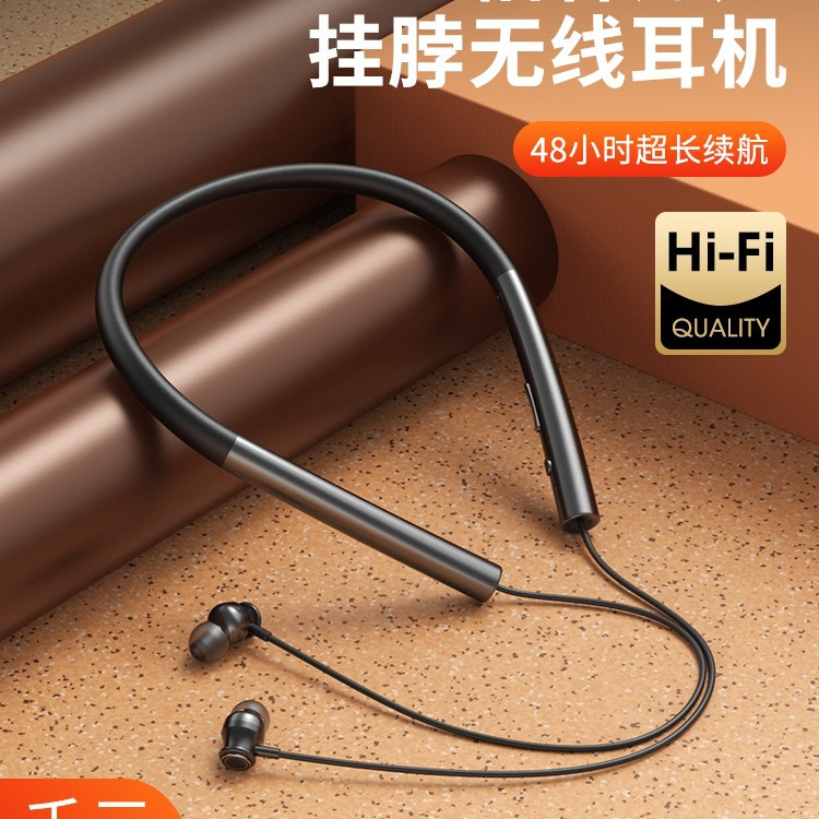 ノイズリダクション Bluetooth ヘッドセット 首掛けスポーツ 2025 新しい高品質と長いバッテリー寿命 首掛けランニング専用ワイヤレス|undefined