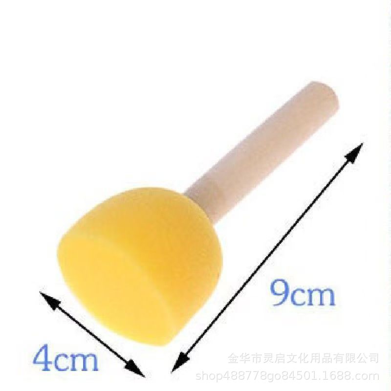 Fabricantes de pintura infantil al por mayor esponja pintura cepillo esponja sello cabeza de hongo EVA rodillo sello diy arte graffiti