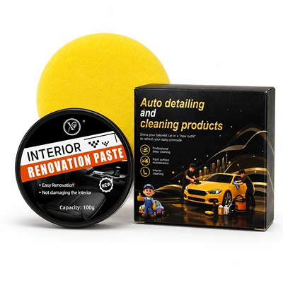 Car leather polishing paste, Car wax - x9-interior-polishing-cream-100g-in-box-english-packaging