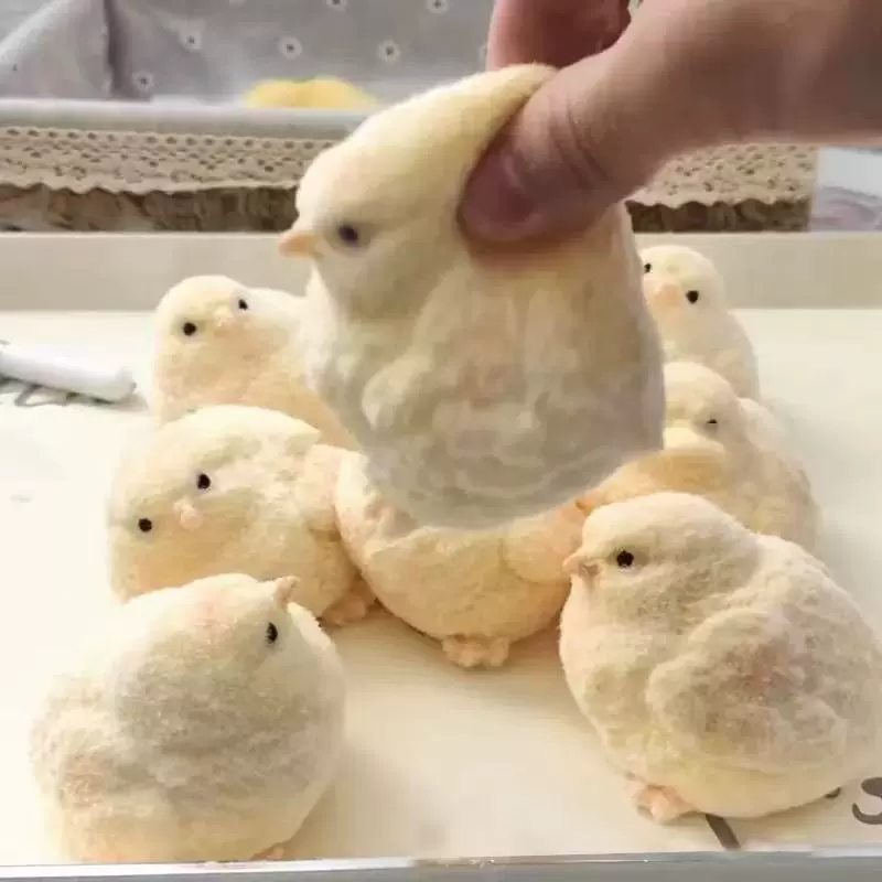 Силиконовый слайм-плюш, DIY против стресса (Chicken), 50 г или 126 г