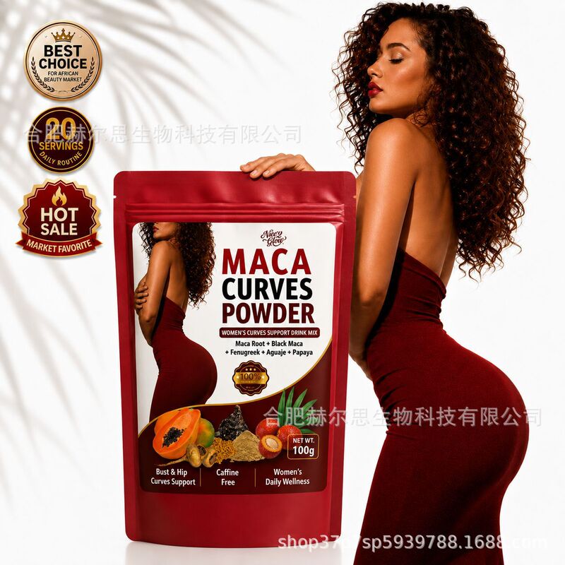MACA CURVES POWDER Maca Curve Powder Maca Butt Lifting Powder 100g Bestseller in Foreign Trade