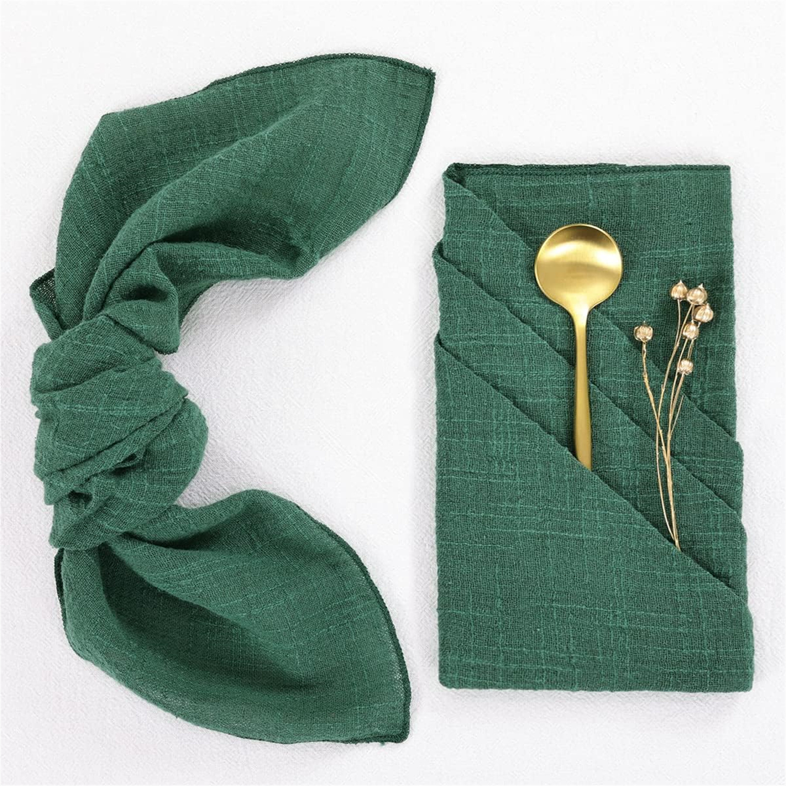 Servilletas de tela de bambú y algodón con costuras invisibles, servilletas para bodas, fiestas, manteles individuales occidentales, decoración de mesa, fabricante de servilletas de alta demanda transfronterizas.